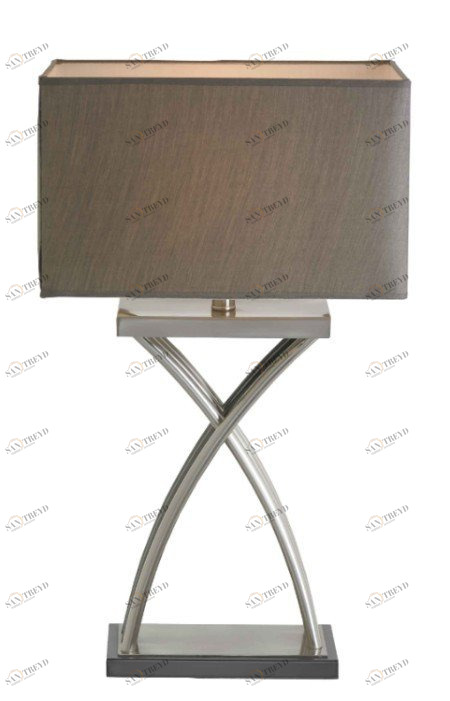 Настольная лампа Karla от RVAstley 5501 RVASTLEY ИНТЕРЬЕРНЫЕ 061960 Бежевый;серебро 