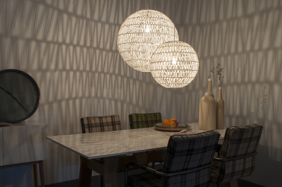 Лампа подвесная Cable 40, белая Zuiver 5002805 - Вид №1