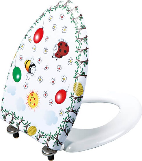 KC0802.01.1000E Крышка дуропласт на детскую сантехн.COCUK металлическое крепление KC3041.0F Creavit  - Вид №1