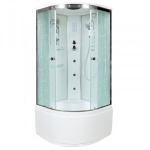 ЕМ2712 L LED с гм. Душевая кабина DETO Серия ЕМ