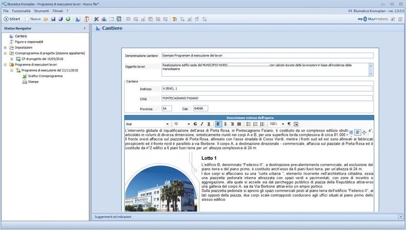 Blumatica Ход работы, график sun-id-1376280 - Вид №5