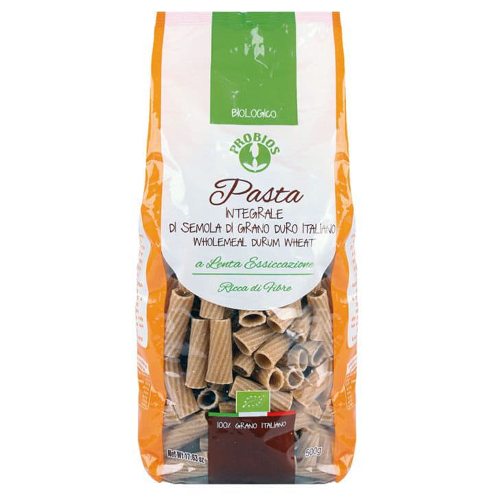 Паста маккерони из цельнозерновой муки твердой итальянской пшеницы PASTA Santreyd 7841