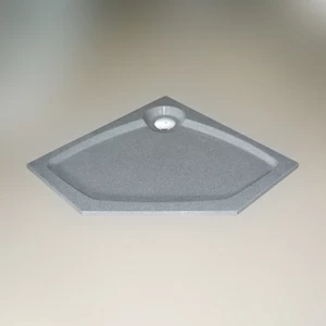 Душевой поддон 90X90X2 СМ P-СЕРЫЙ GUTEWETTER