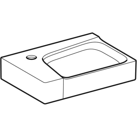 500.528.01.1 Раковина Geberit Xeno² Geberit  - Вид №6