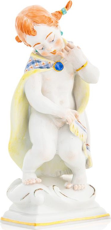 71550 Meissen Фигурка 14см "Знак Зодиака Дева" (Хайнрих Тайн, 1947г.) Фарфор 