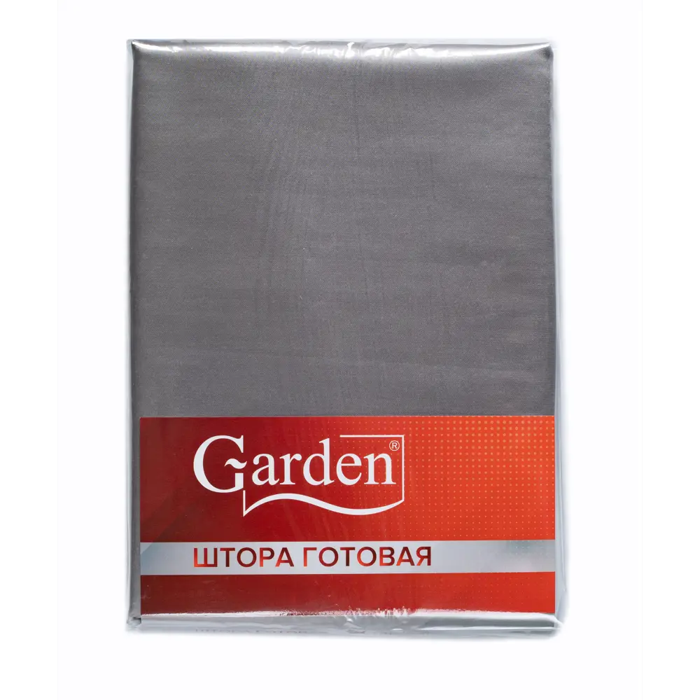 Штора на ленте 140x260 см цвет серо-бежевый GARDEN STLM-2076026 - Вид №7