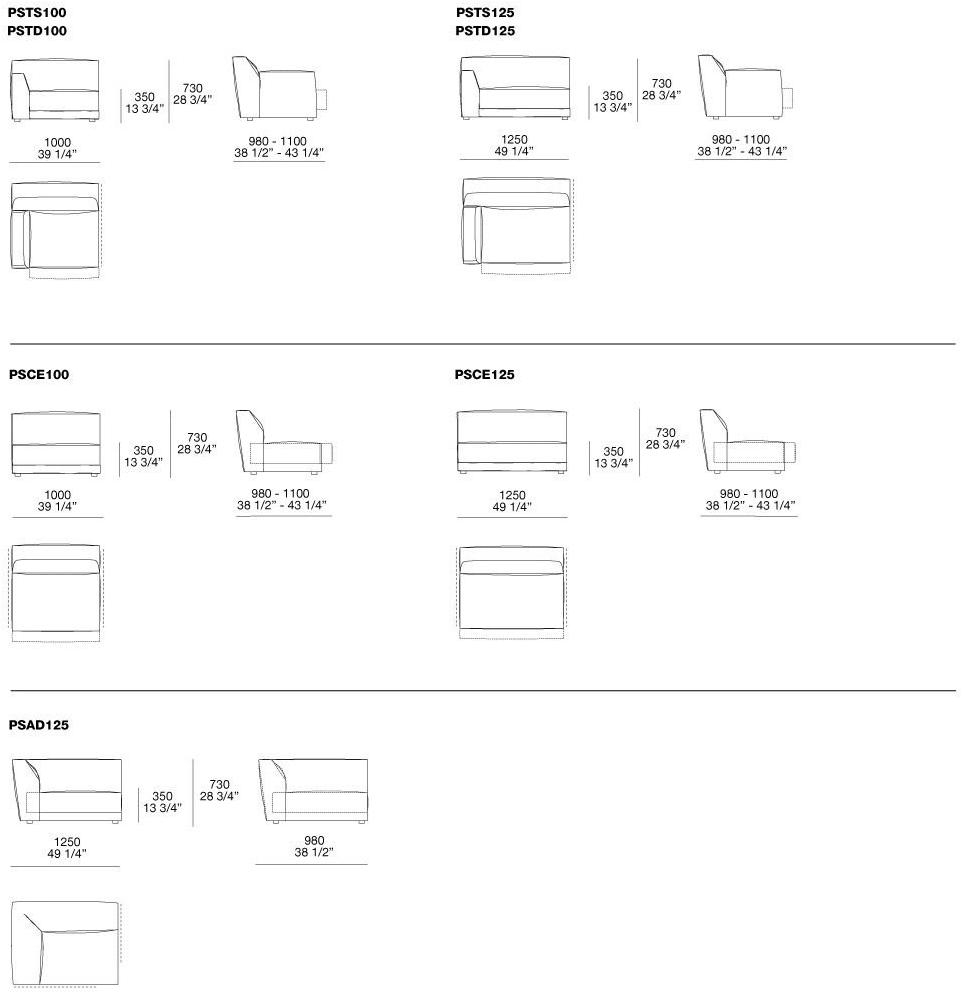 Poliform Секционный кожаный диван Paris-seoul sun-id-1472886 - Вид №1