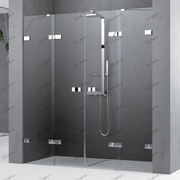 Novellini. Двери в нишу 180 см 2A на брекетах GALA 2 GALA22A1801K