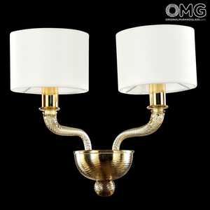 1953 ORIGINALMURANOGLASS Настенный светильник Бра Дубай - Luxury - муранское стекло OMG 25 см