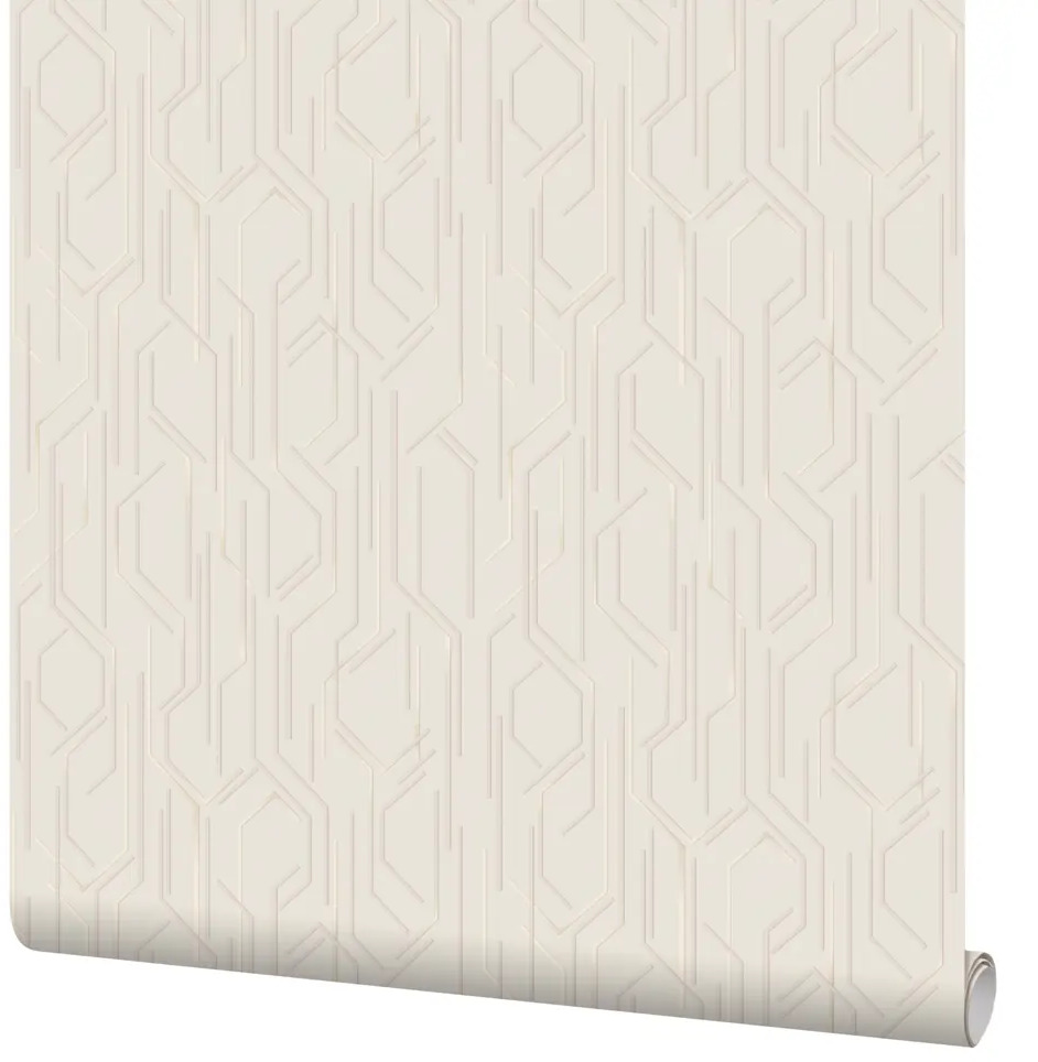 INSPIRE City: Бежевые флизелиновые обои для элегантного интерьера 87984230