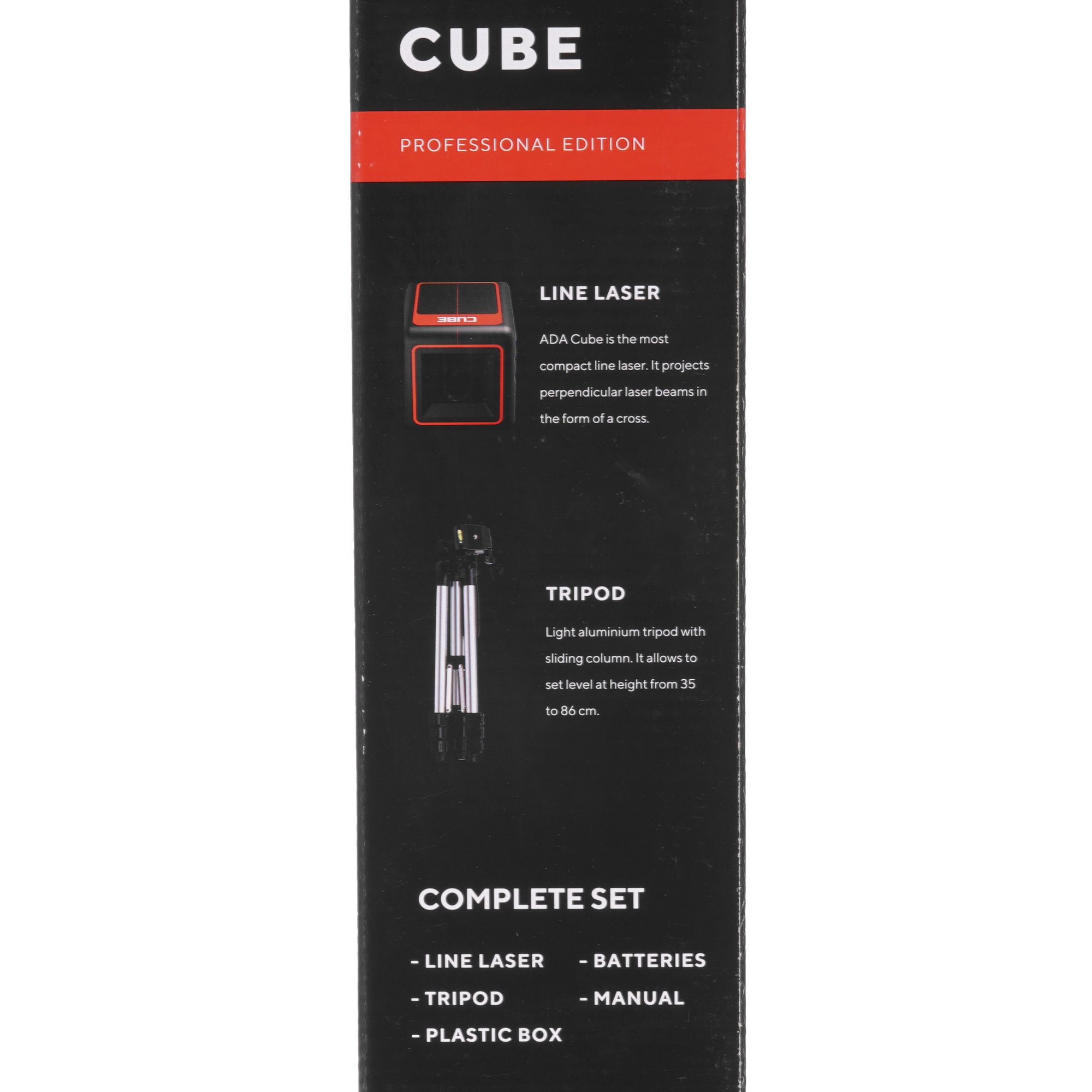 Лазерный нивелир ADA Cube Professional Edition 6672817 STDN-0008501 - Вид №9