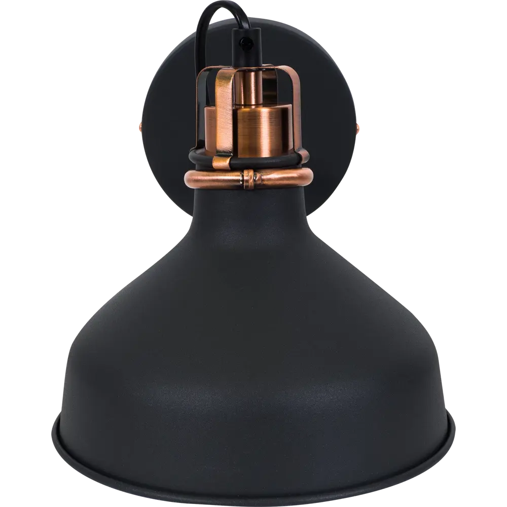 Бра Amsterdam WML-425 1xE27x40 Вт металл цвет чёрный CAMELION STLM-2072586 - Вид №1