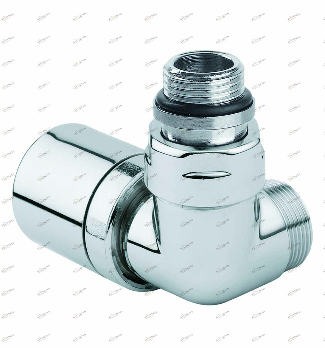 Carlo Poletti V76100ISX Клапан термостатический коаксиальный, правый или левый, с подключением стальной трубы 