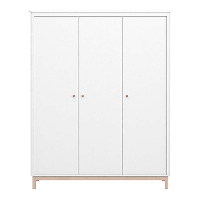 Шкаф трехдверный Classic белый ELLIPSE ELLIPSE CLASSIC 351705 Белый Santreyd  - Вид №1