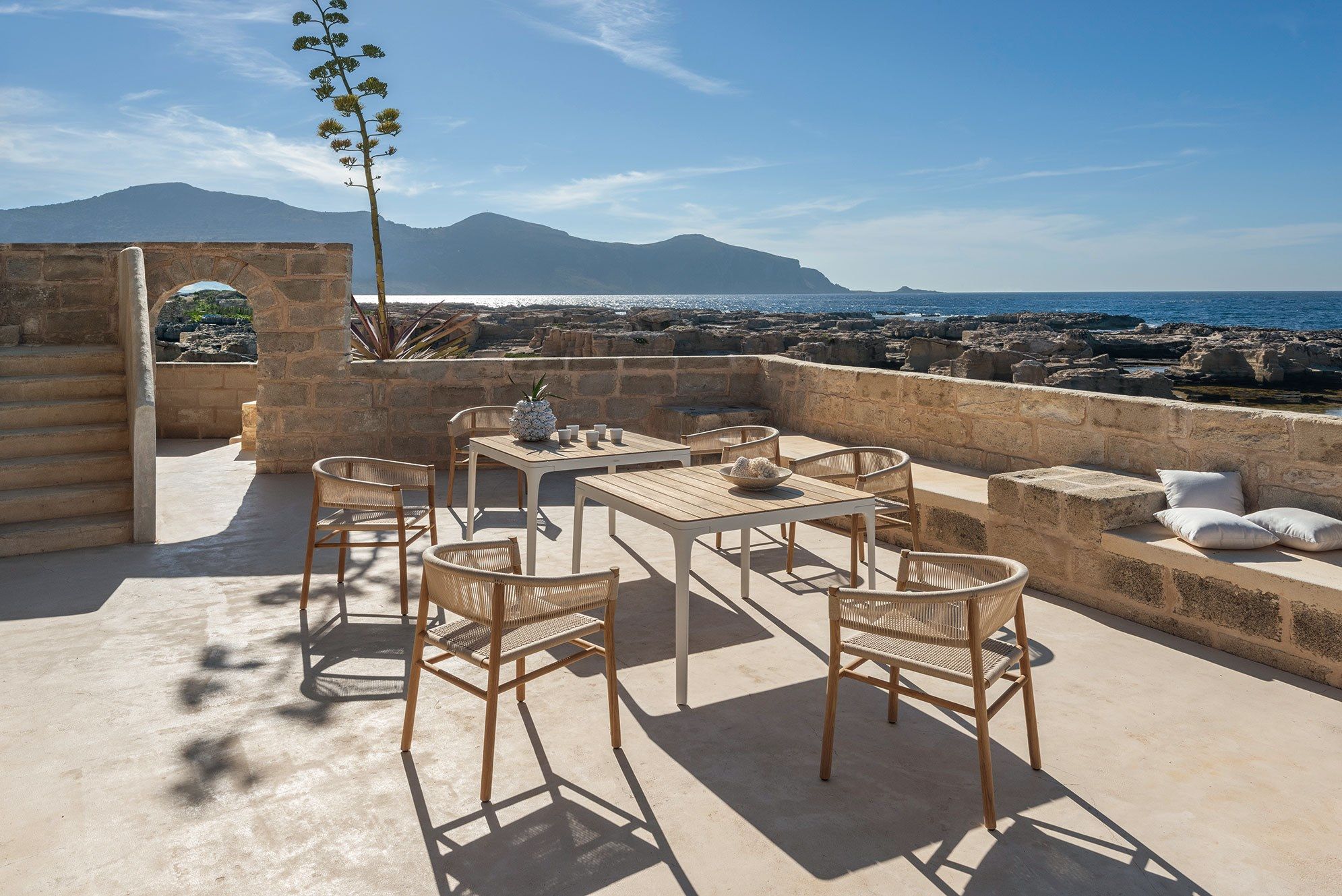 Садовый стол из тикового дерева Ethimo ARCH-00105253 - Вид №8