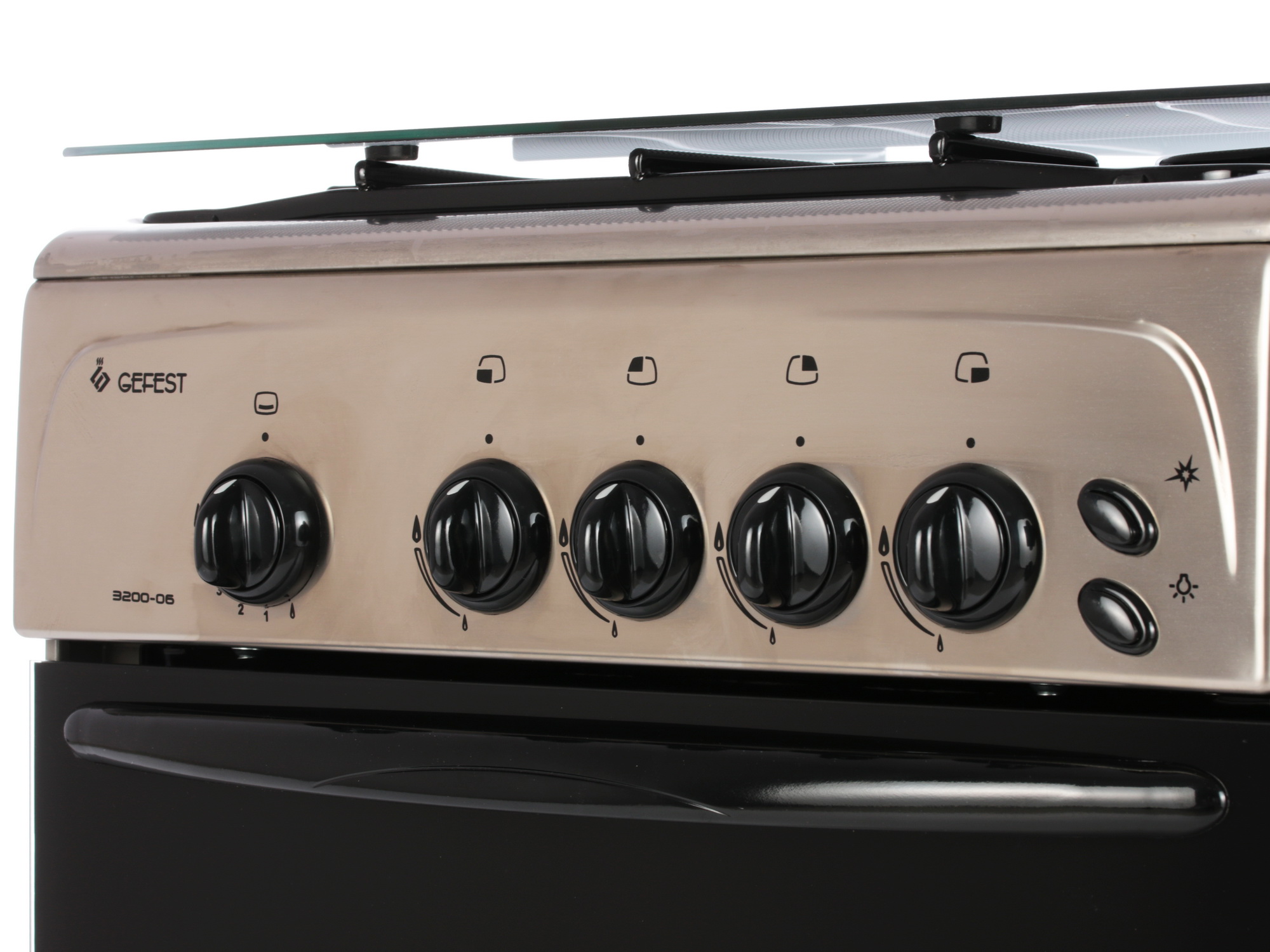 1089277 Газовая плита Gefest 3200-06 К62 серебристый STDN-0110191 - Вид №5