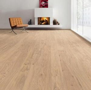 Паркетная доска Haro 4000 Series Top connect Белый Маркант 527326 Дуб Рустик с брашью (Текстурированная) 2200х180 мм.