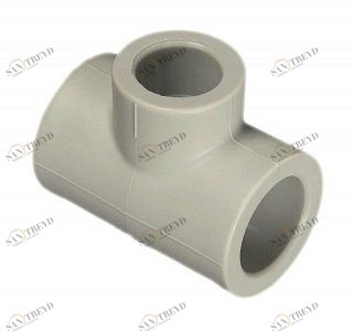 Тройник редукционный 90х75х90 полипропилен FV-PLAST 212090075