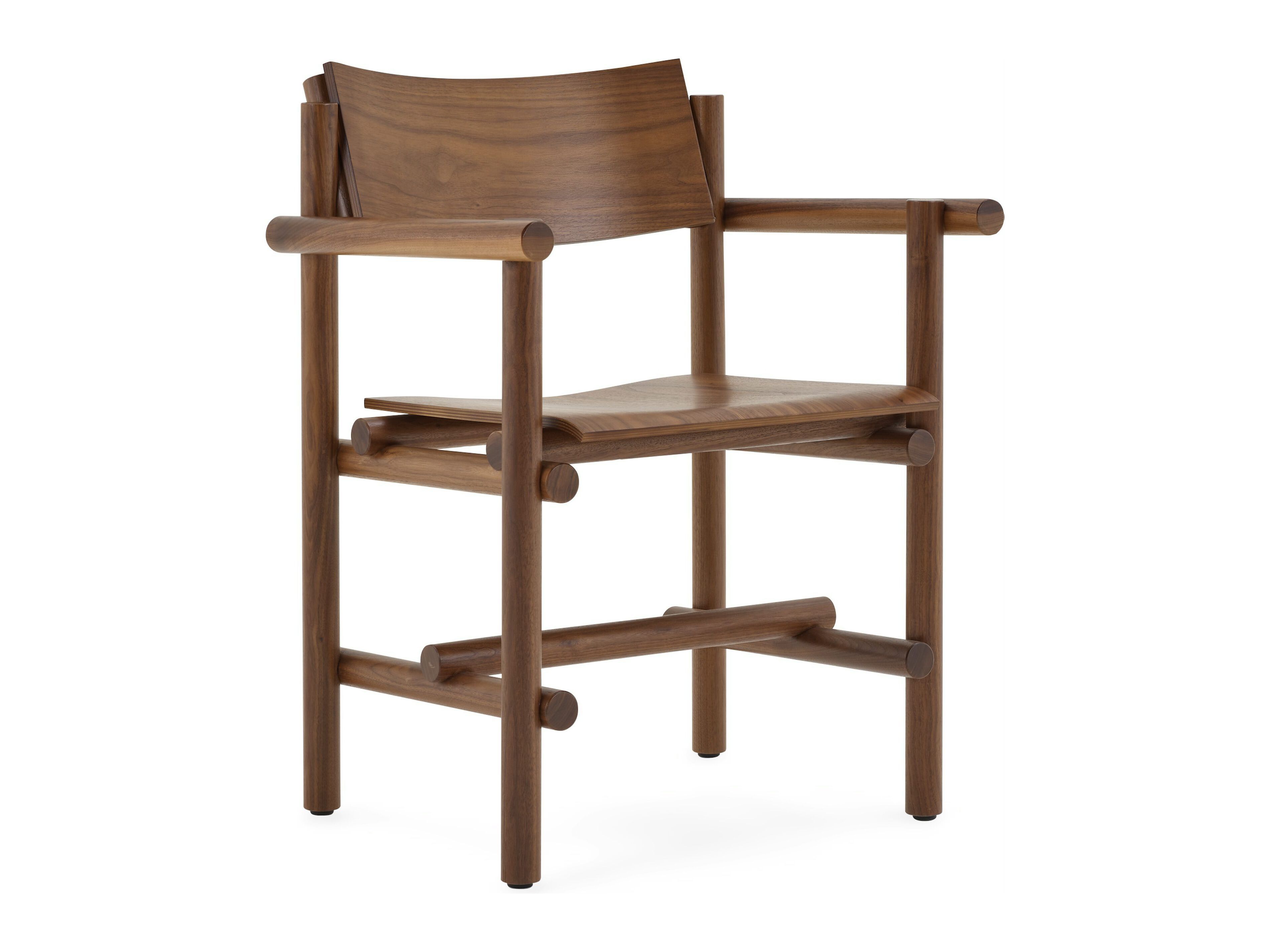 Деревянный стул с подлокотниками Knoll Muecke Wood ARCH-00127627