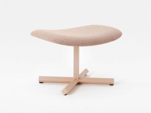 Стальная 4-спицевая мягкая подставка для ног