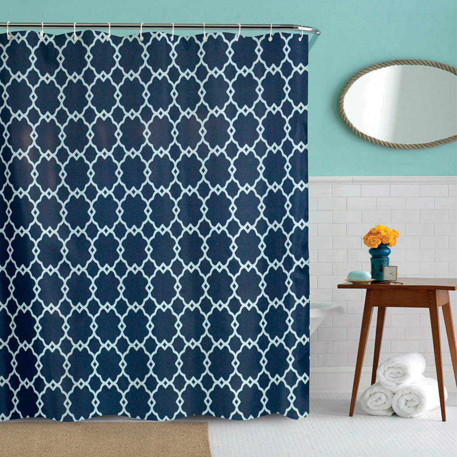 93815588 Loft Blue Pr180180024 180х180см Шторка для ванной STLM-0575450 MY SPACE