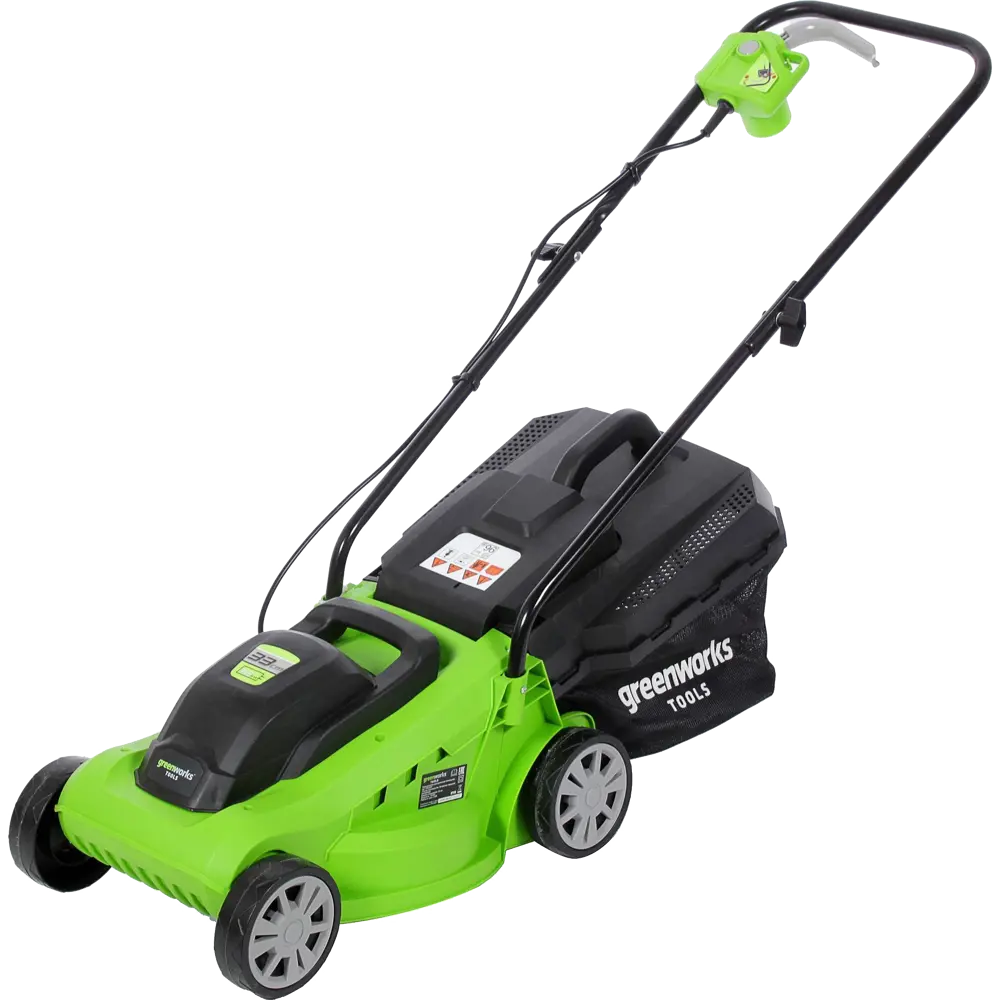 Газонокосилка электрическая GreenWorks GLM1232 1200 Вт 33 см 18802714 STLM-2018524 