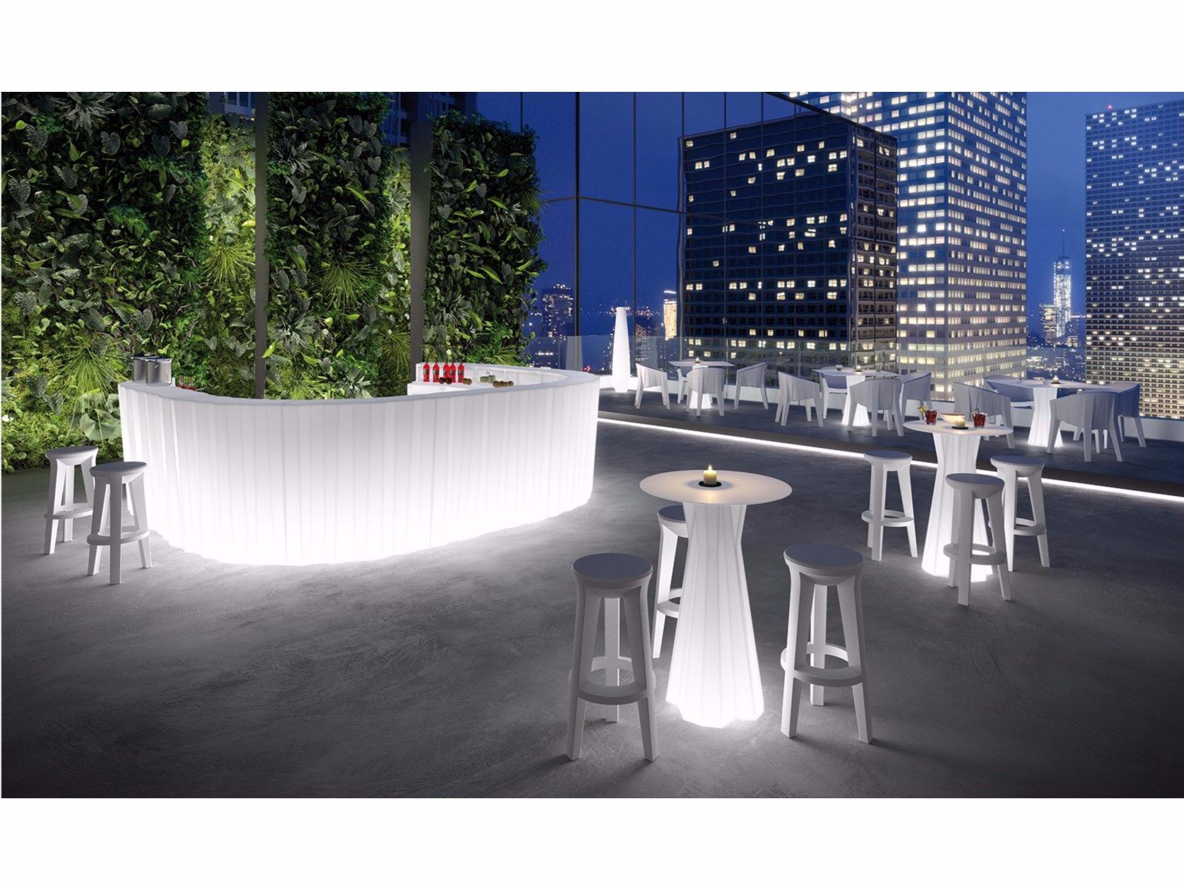 Стол из полиэтилена PLUST ARCH-00135000 - Вид №2