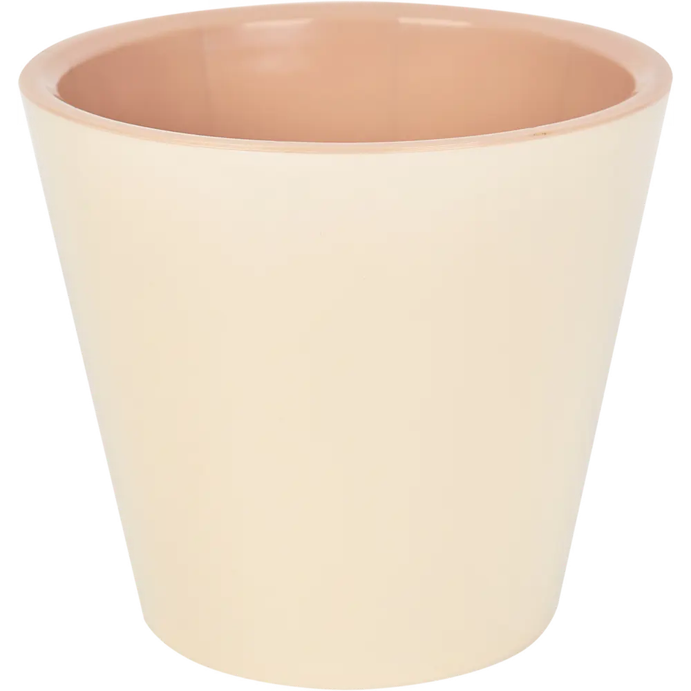 INGREEN London — кашпо для цветов со вставкой, ø12.6 см, сливочный 88259141 STLM-0077077
