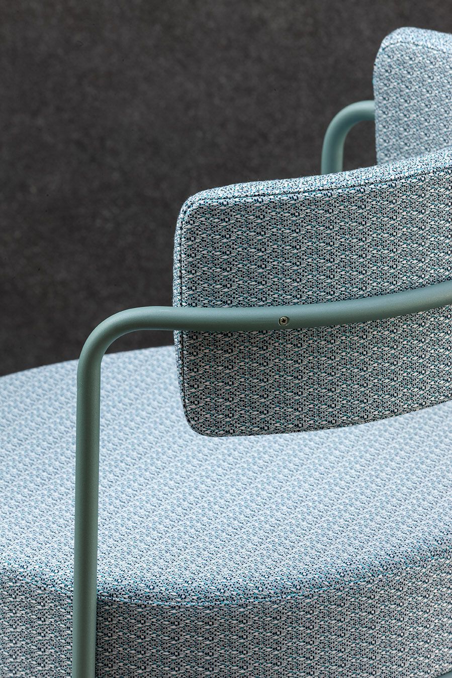 Стальной мягкий садовый стул iSimar Paradiso ARCH-00058909 - Вид №1