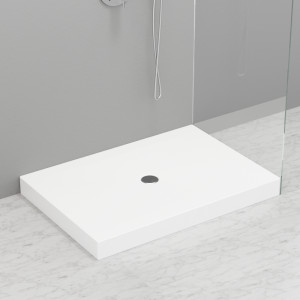 705005 Душевой поддон из акрила h9 с антислипом белый в комплекте с сифоном., цвет Белая глазурь Kerasan DOCCIA Италия