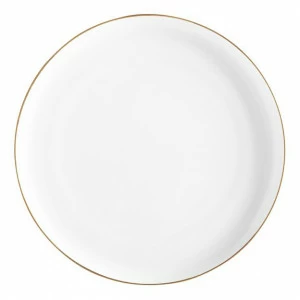Тарелка фарфоровая белая обеденная "Кашемир Голд" MAXWELL & WILLIAMS КАШЕМИР ГОЛД 00-3946740 Белый