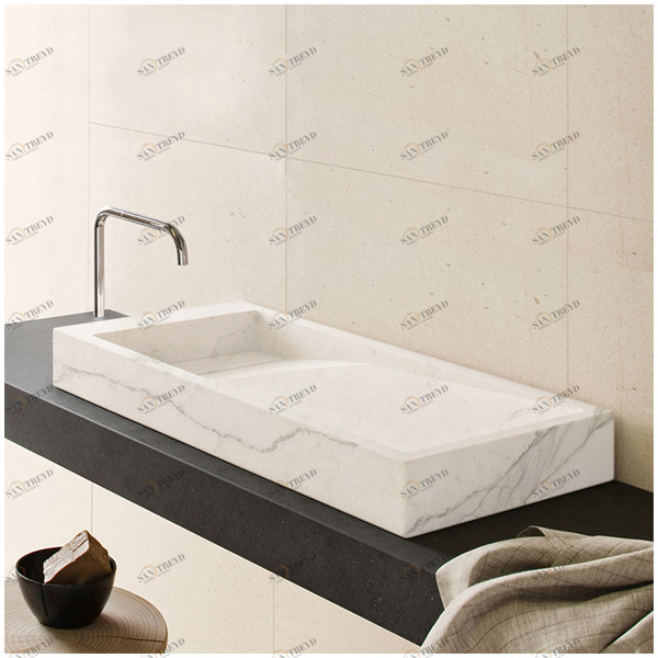 INK011 Накладная раковина на столешницу  овальная Neutra Design 