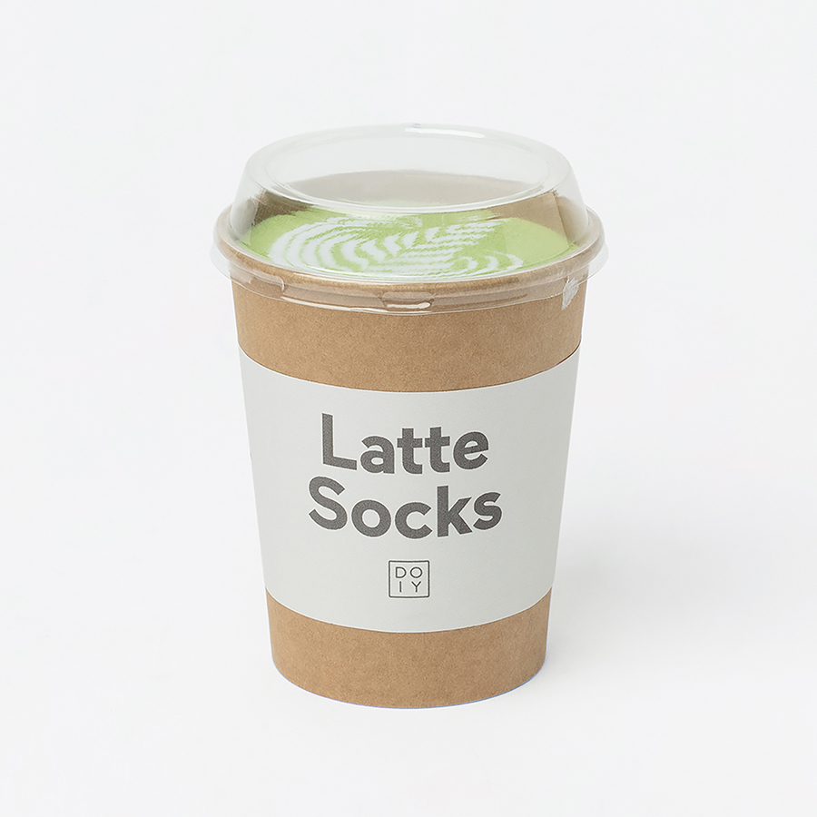 DYLATSOMA Носки latte matcha Doiy  - Вид №4