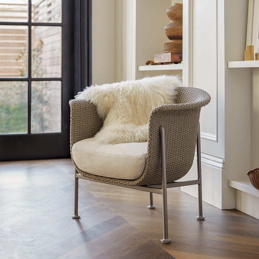 Морское веревочное кресло с подлокотниками JANUS et Cie ARCH-00087478 - Вид №4