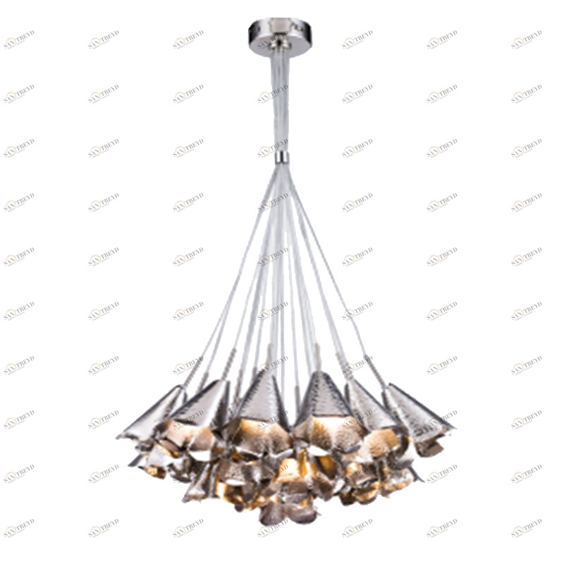 Подвесной светильник P68039-19 от Delight Collection DELIGHT COLLECTION ДИЗАЙНЕРСКИЕ 243778 Никель 