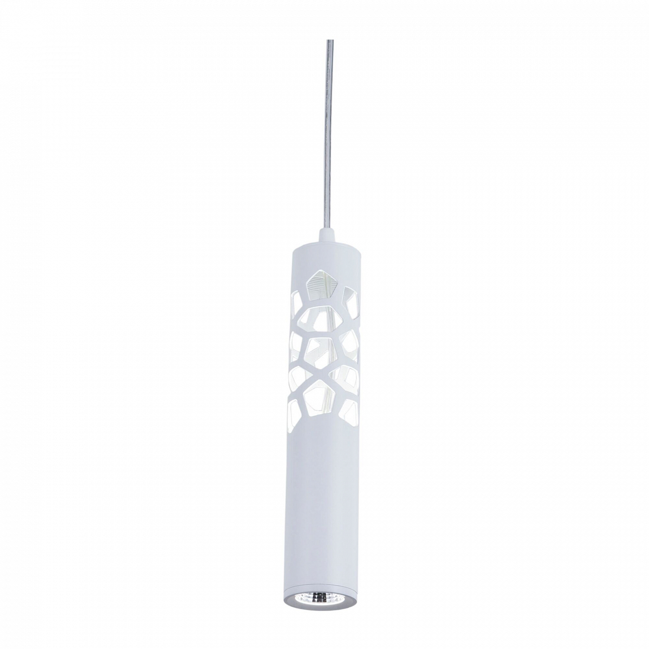 Светильник подвесной светодиодный с металлическим плафоном белый Torre P037PL-L11W4K TECHNICAL PENDANT 00-3957089 Белый  - Вид №6