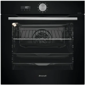 91248021 Электрический встраиваемый духовой шкаф Brandt BOP7533B 59.2x59.6x54.4 см цвет черный металлик STLM-1398382