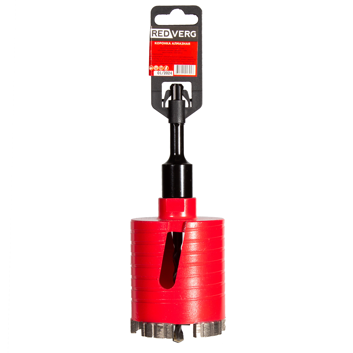 Алмазная коронка RedVerg 700068 9175837 STDN-0124834 - Вид №1