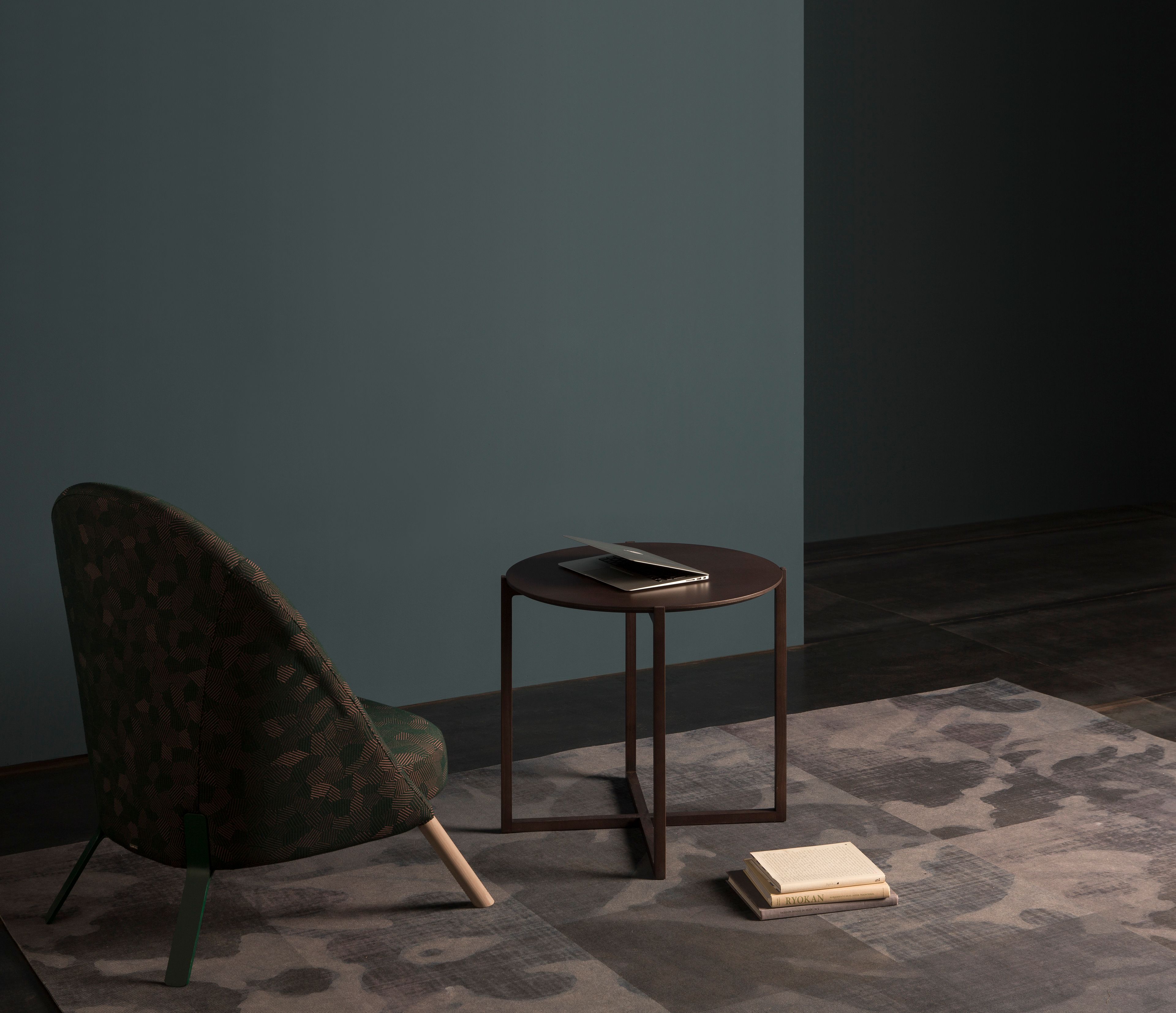 Круглый журнальный столик из МДФ Kendo Mobiliario Лотта ARCH-00115185 - Вид №5