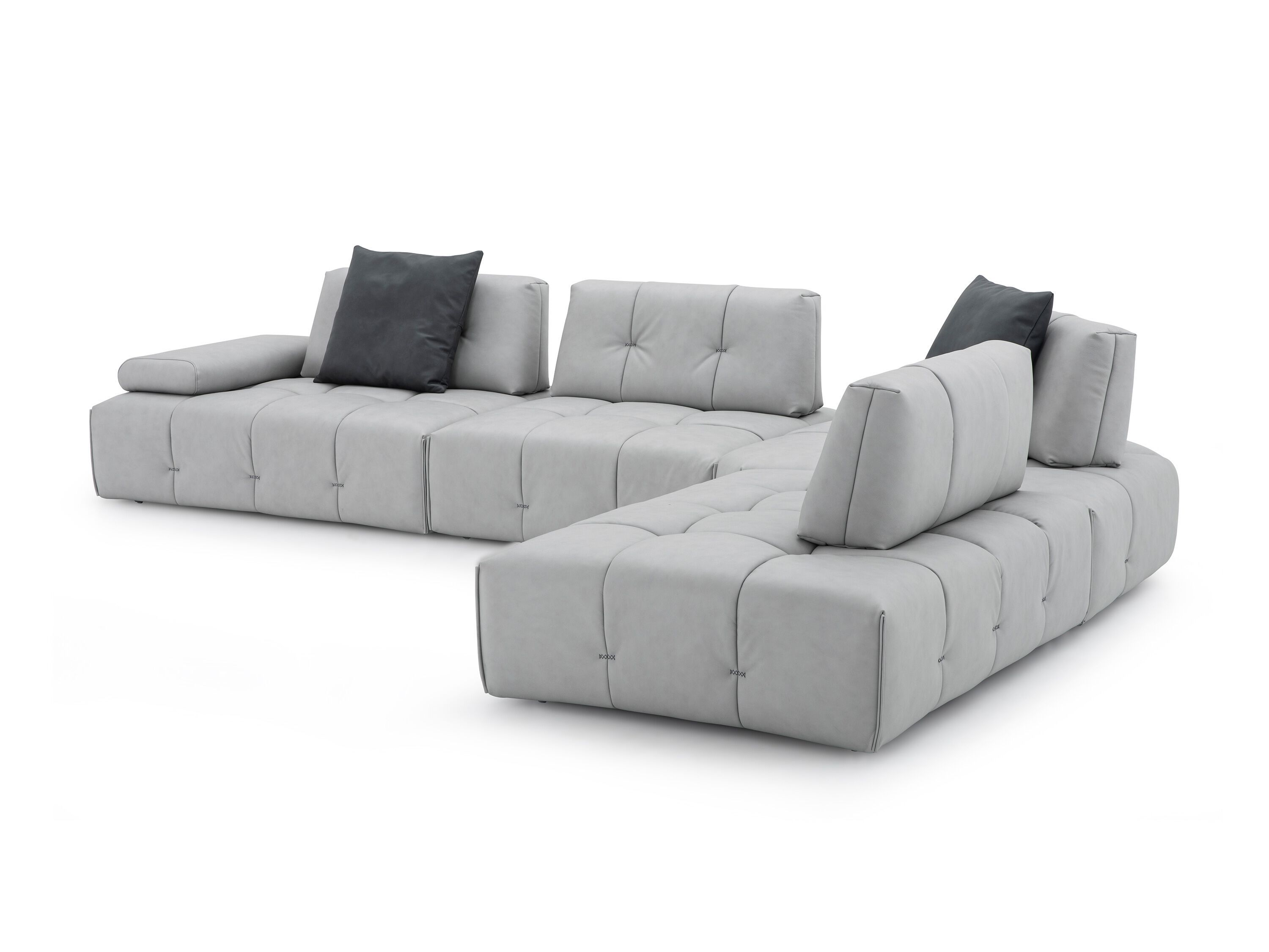 Кожаный модульный угловой диван CAMPO DE' FIORI LYME ARCH-00074297 - Вид №1