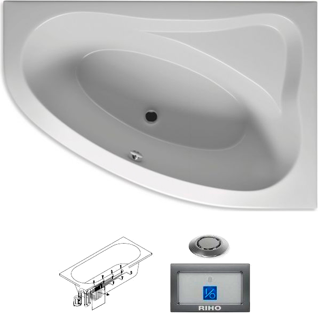 BA6700500000000_top1 Ванна Riho Lyra Santreyd - Вид №2