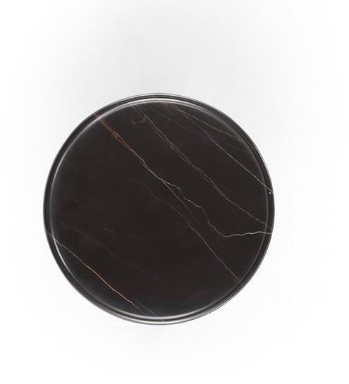 AMURA Журнальный столик с основанием и столешницей из мрамора Hourglass Am060.t533 - Вид №2