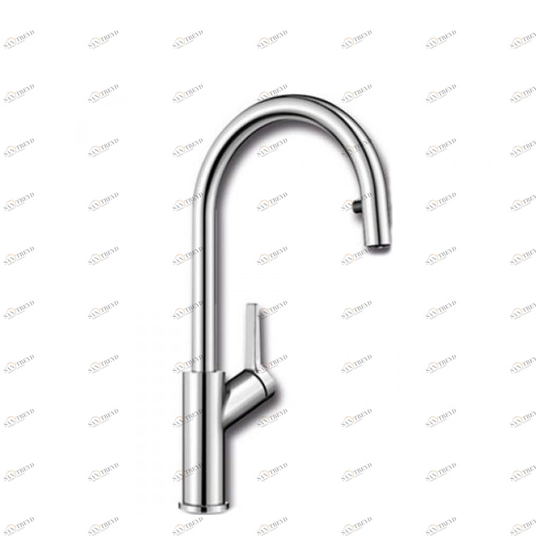 Смеситель для кухни Carena с выдвижным изливом 520767 BLANCO