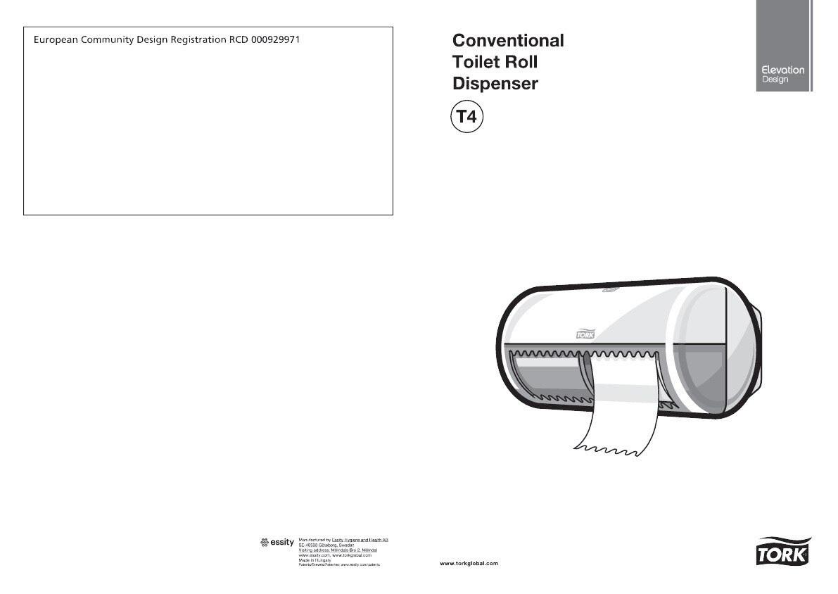 55700038 Диспенсер для туалетной бумаги с автоматической сменой рулонов. Tork  - Вид №2