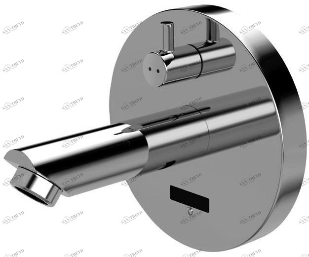 Ponte Giulio Электронный настенный инфракрасный смеситель для умывальника Standard H51gbe08