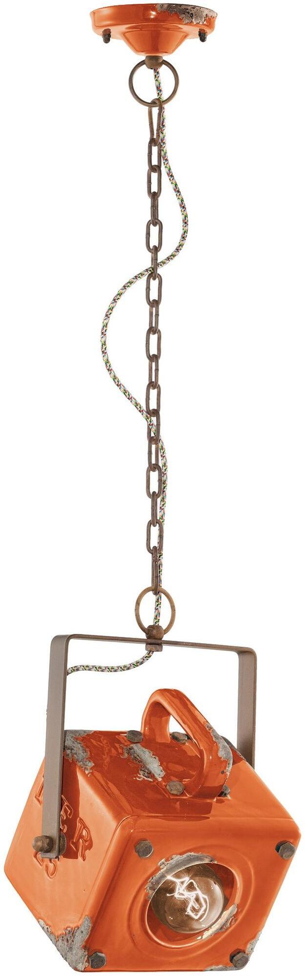 FERROLUCE Регулируемый керамический подвесной светильник в индустриальном стиле Industrial C1652 - Вид №5