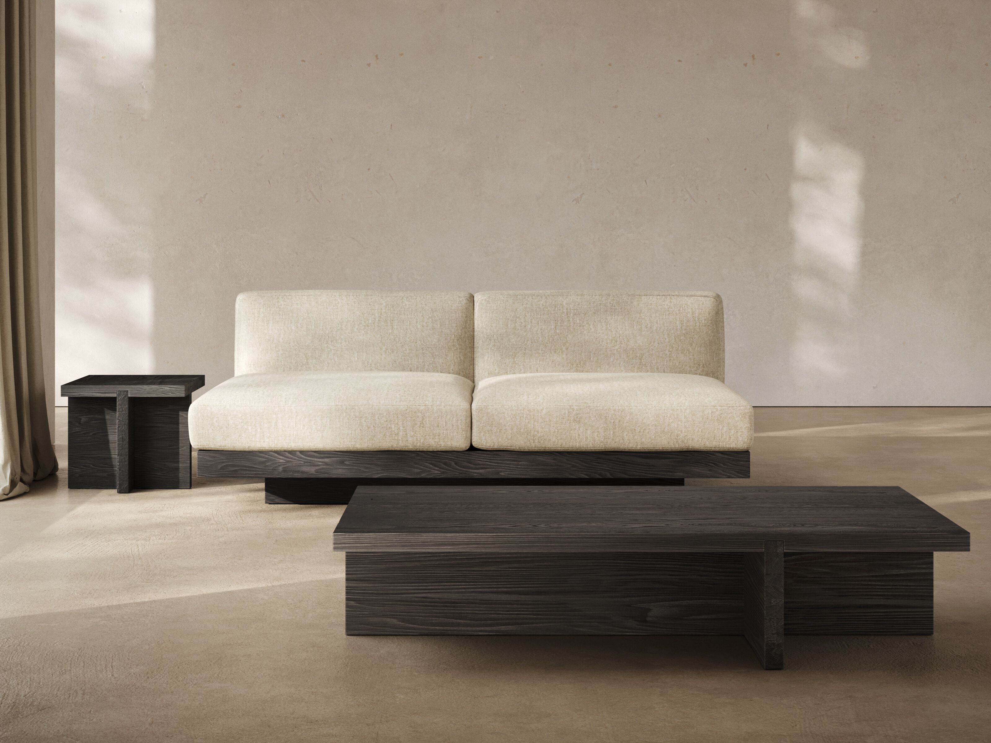 Низкий журнальный столик из дуба Serax Rudolph ARCH-00029582 - Вид №7