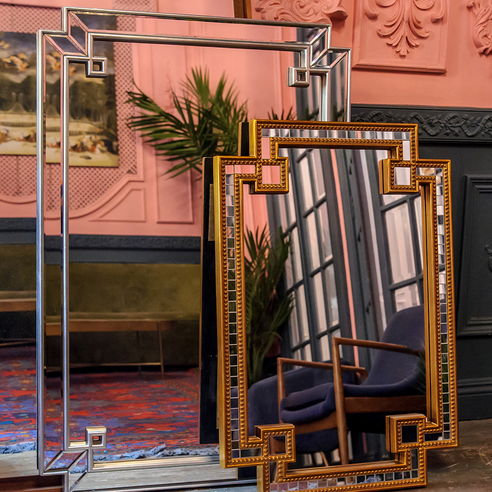 20082607 Настенное зеркало «Астрид Гранд Сильвер» Object Desire  - Вид №2