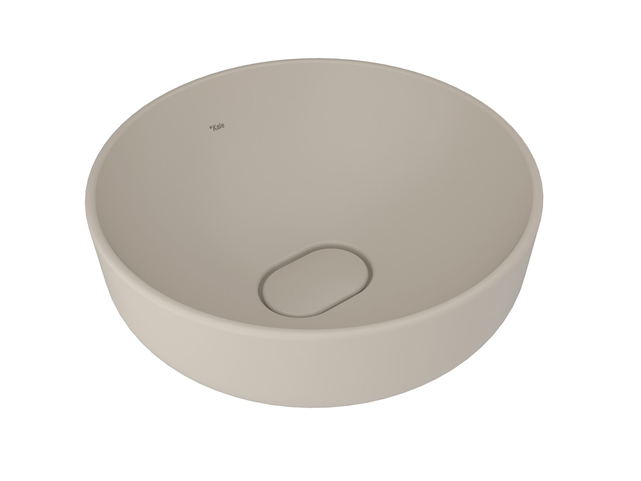 Круглый умывальник Fireclay Kaleseramik сантехника ARCH-00076088 - Вид №6