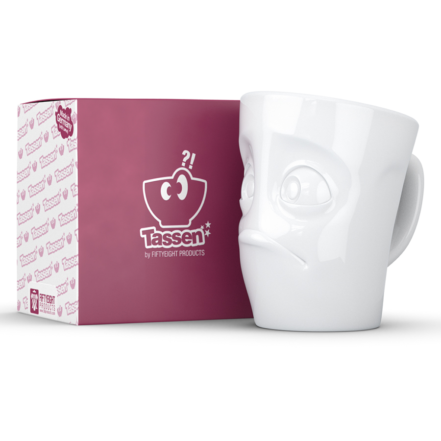 T01.84.01 Кружка tassen buffled 350 мл белая Tassen by FIFTYEIGHT PRODUCTS  - Вид №1